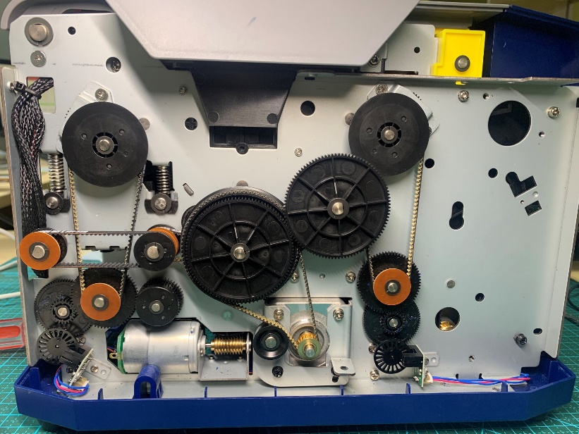 Foreign body in gears