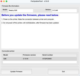 Tool showing printer info